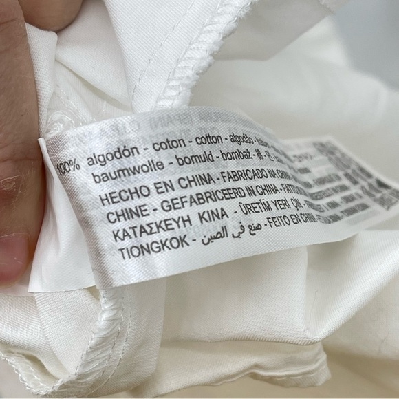 Zara Tiered Button Down Mini Dress Size Small - Picture 7 of 8